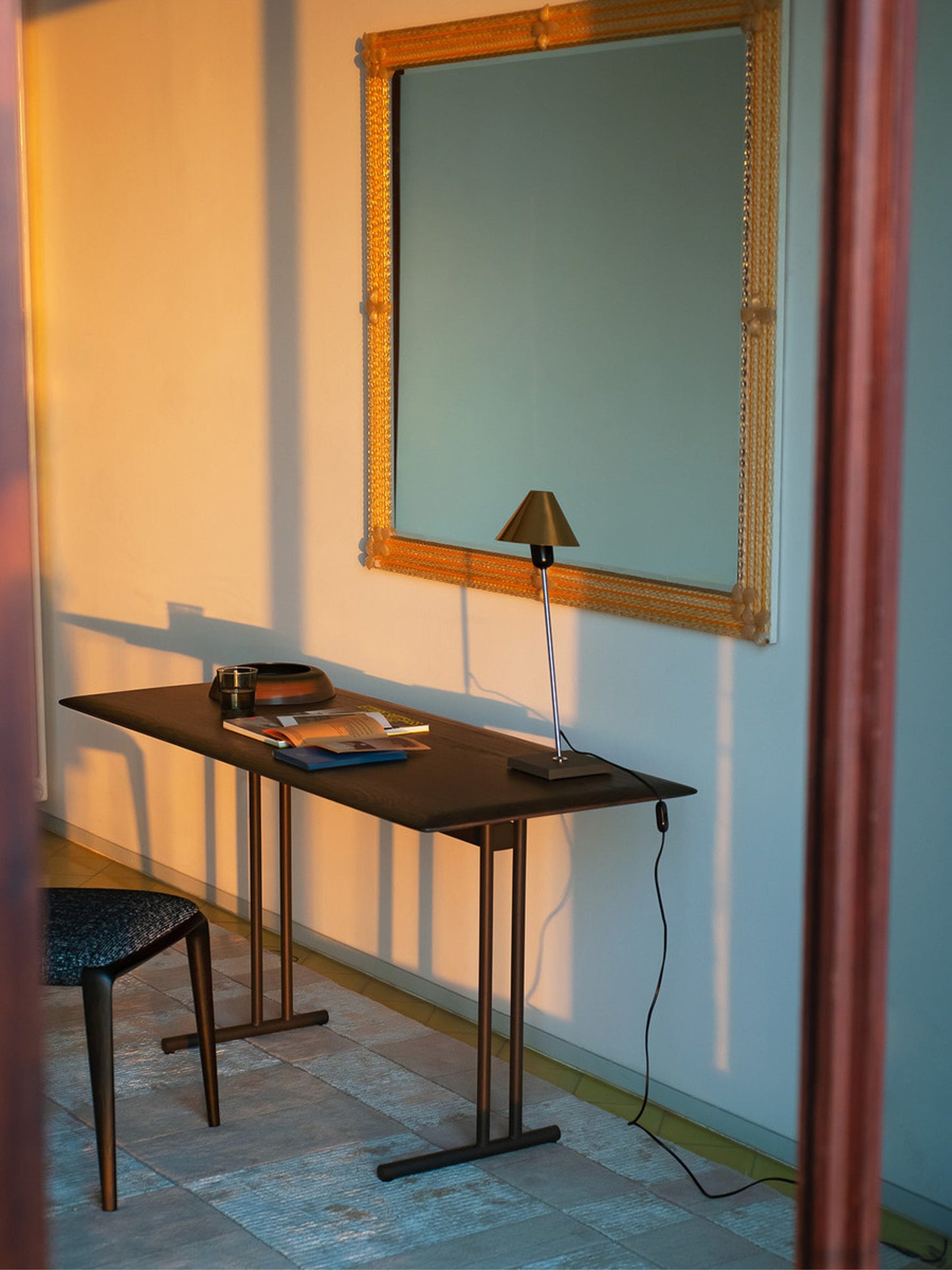 Graphic Writing Desk Indoor Furniture Potocco 