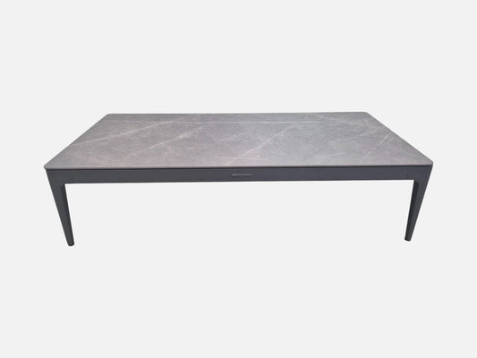 Grid Small Coffee Tables in Meteor (2) Outdoor Furniture Gloster 
