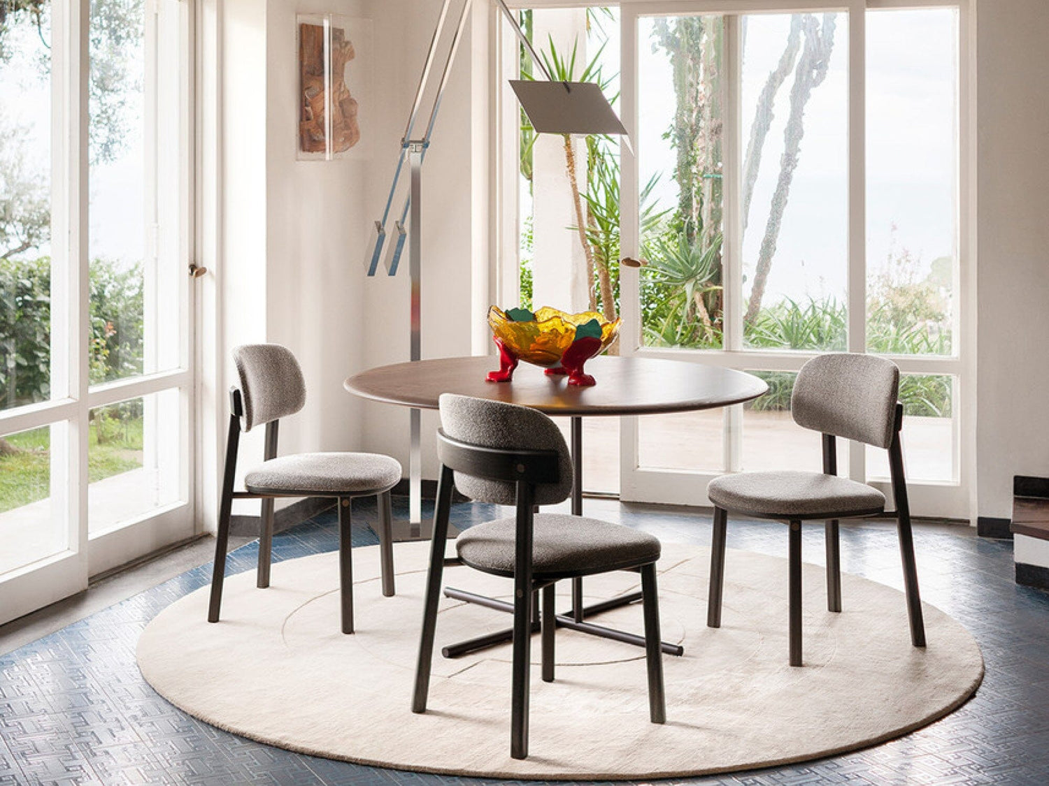 Helvetica Dining Chair Indoor Furniture Potocco 