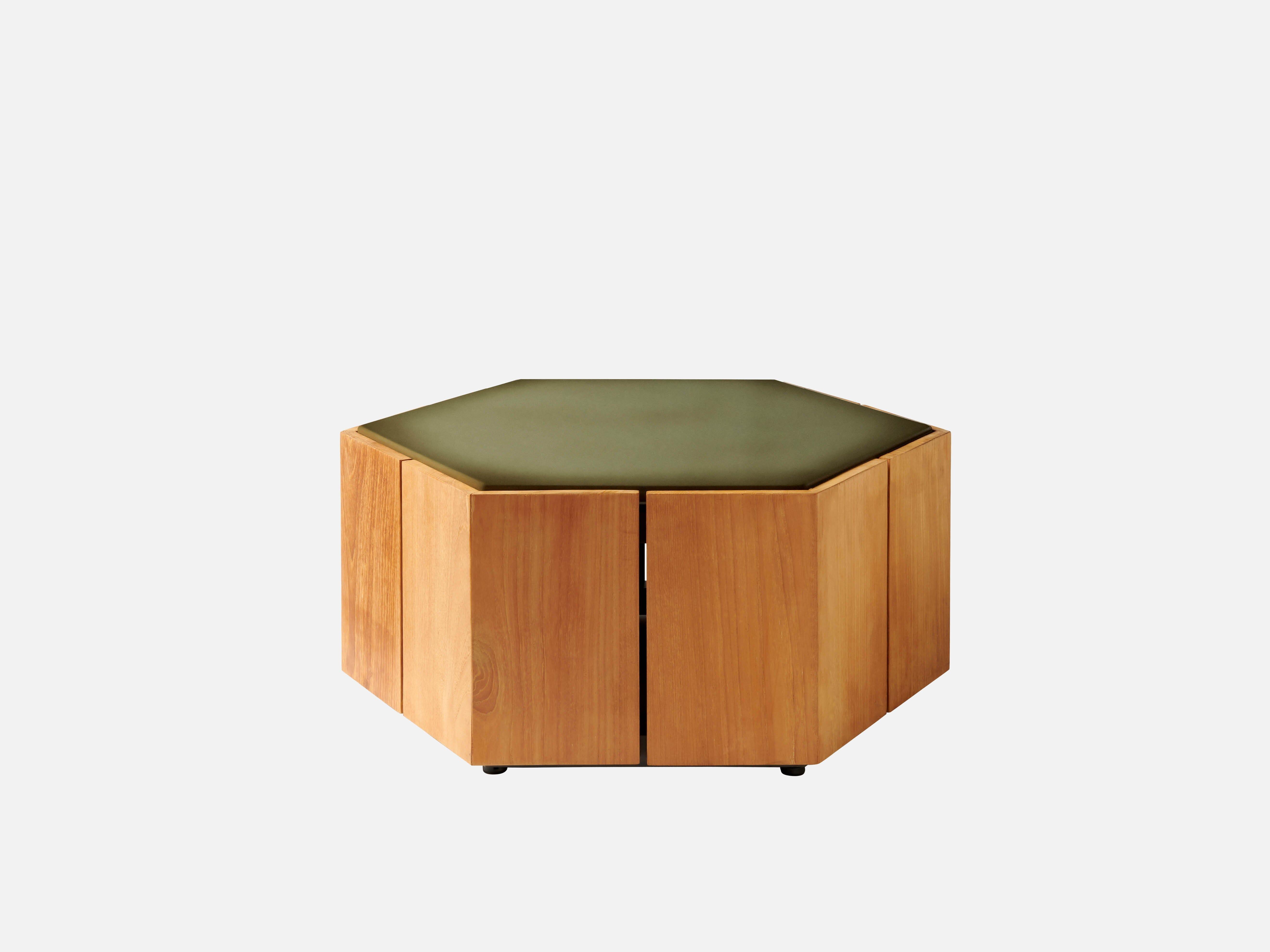 Hexagon deals nesting tables