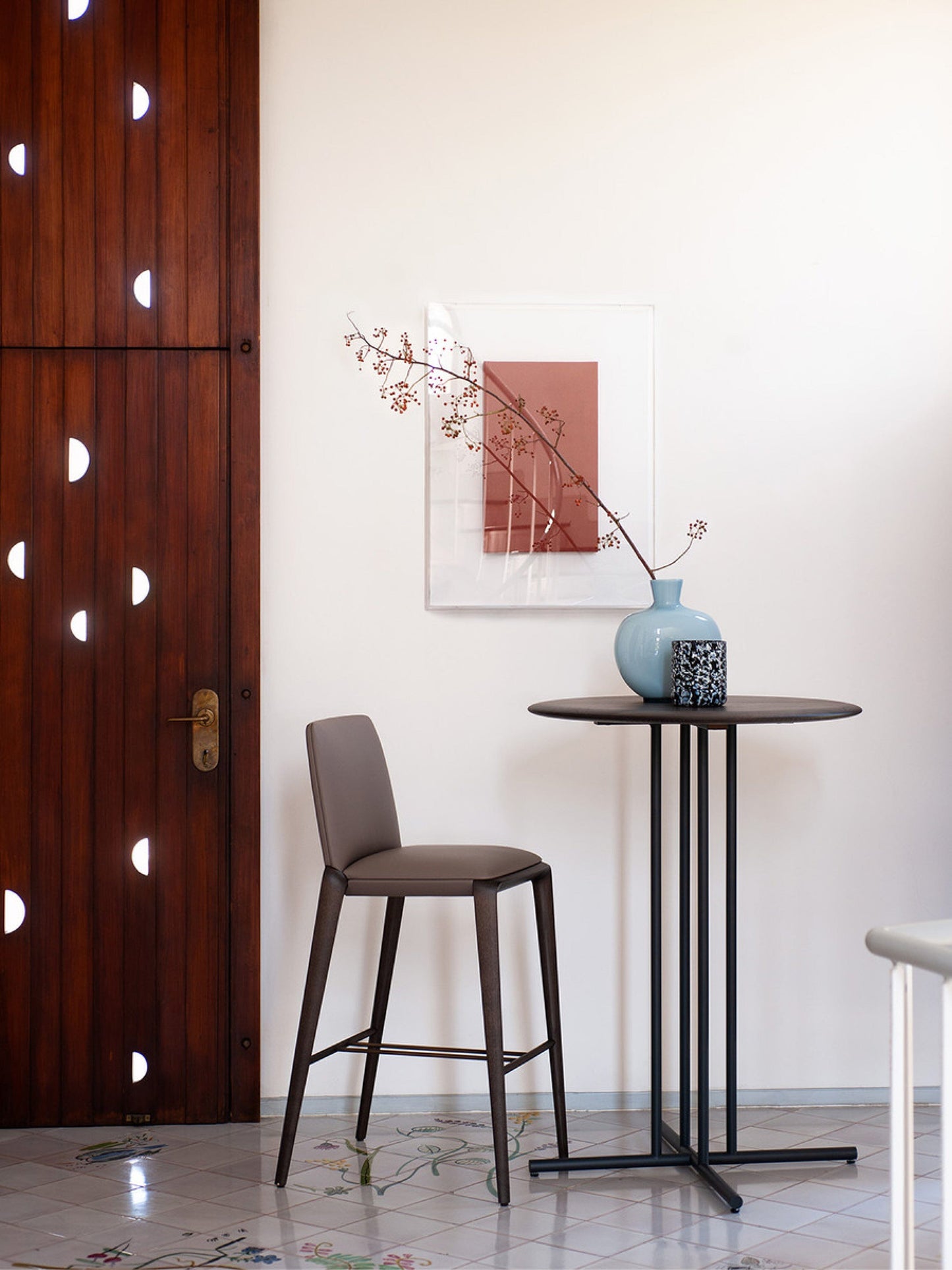 Hiru Barstool Indoor Furniture Potocco 
