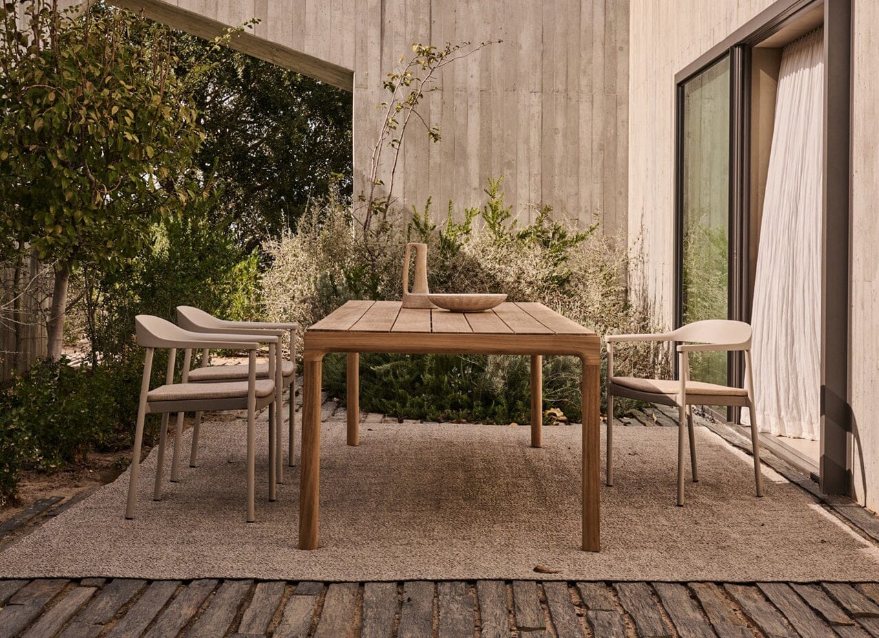 Illum Teak Table Outdoor Furniture Tribu 