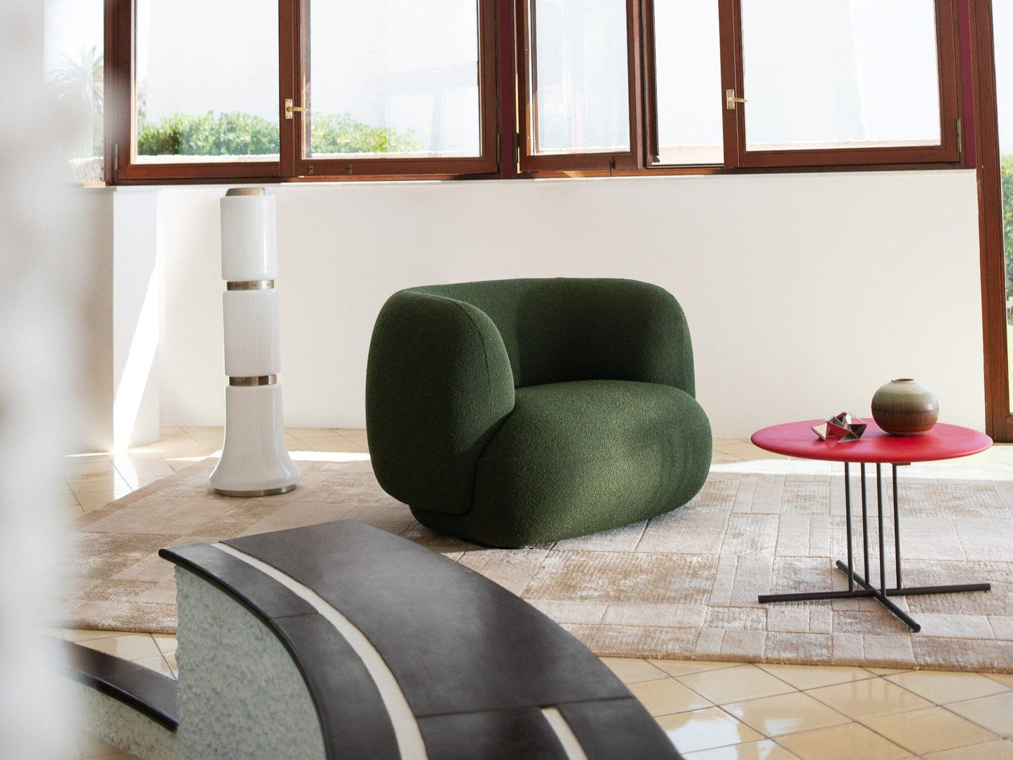 Jade Lounge Armchair Indoor Furniture Potocco 