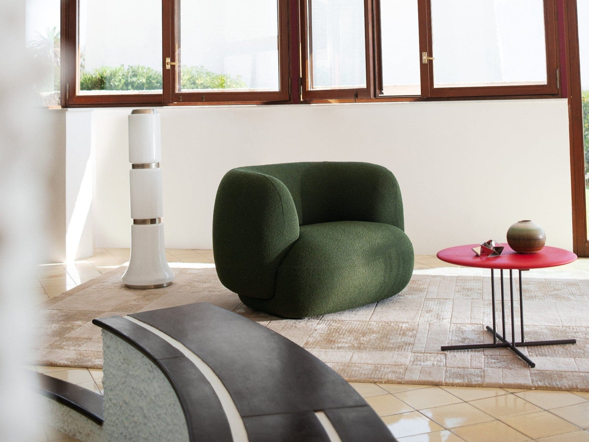 Jade Lounge Armchair Indoor Furniture Potocco 