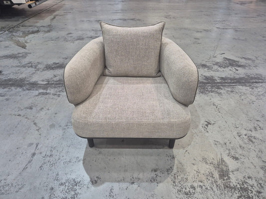 Johanna Occasional Chair in Belgian Linen Fern