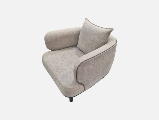 Johanna Occasional Chair in Belgian Linen Fern Indoor Furniture Kett