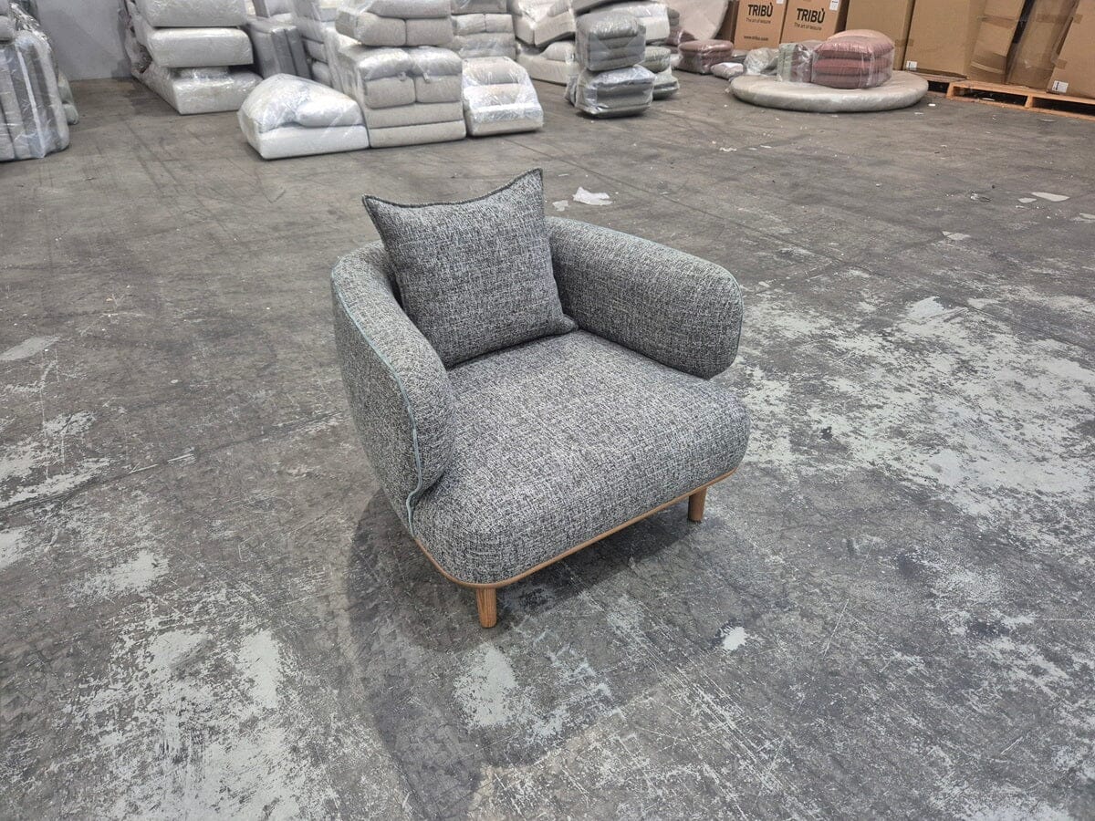 Johanna Occasional Chair in Couture Otter Indoor Furniture Kett 