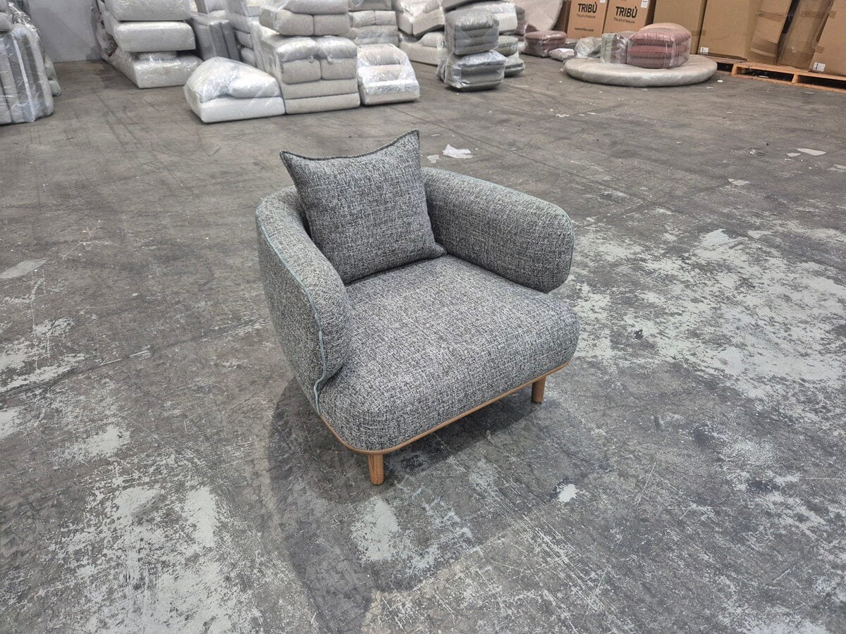 Johanna Occasional Chair in Couture Otter Indoor Furniture Kett 
