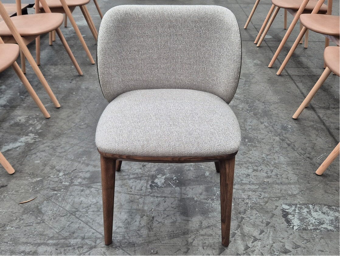 Johanna Sidechairs Light Walnut/Olive (2) Indoor Furniture Kett 