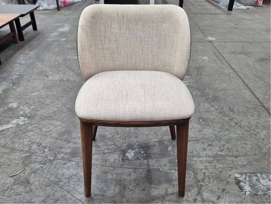 Johanna Sidechairs Light Walnut/Olive (4) Indoor Furniture Kett 