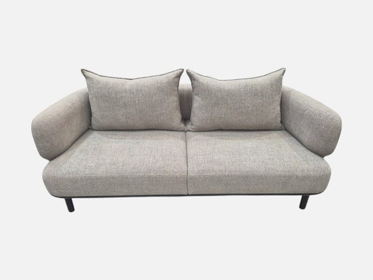 Johanna Sofa in Belgian Linen Fern Indoor Furniture Kett 