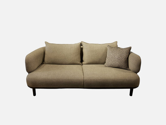 Johanna Sofa in Belgian Linen Fern Indoor Furniture Kett 