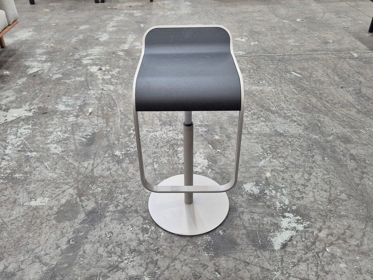 Lem Stools with Black Open Pore Seat (2) Indoor Furniture Lapalma 