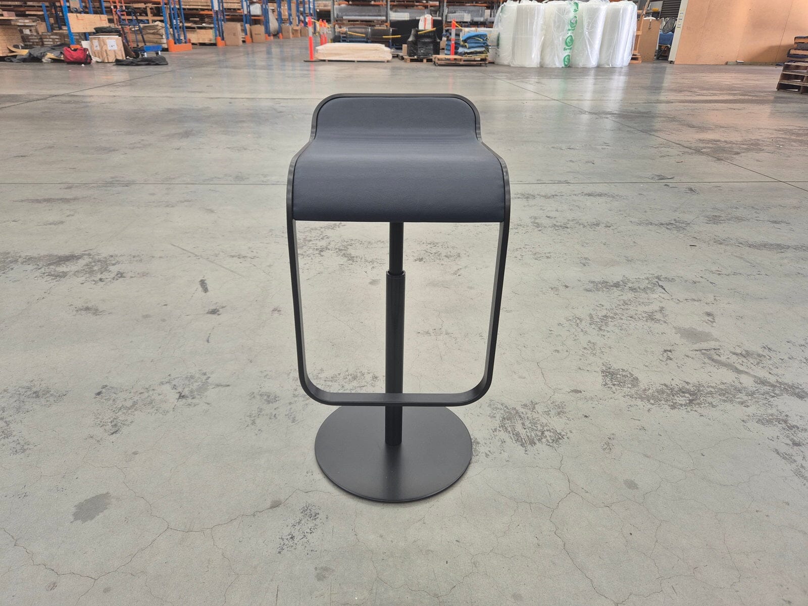 Lem Stools with Leather Upholstery (4) Indoor Furniture Lapalma 