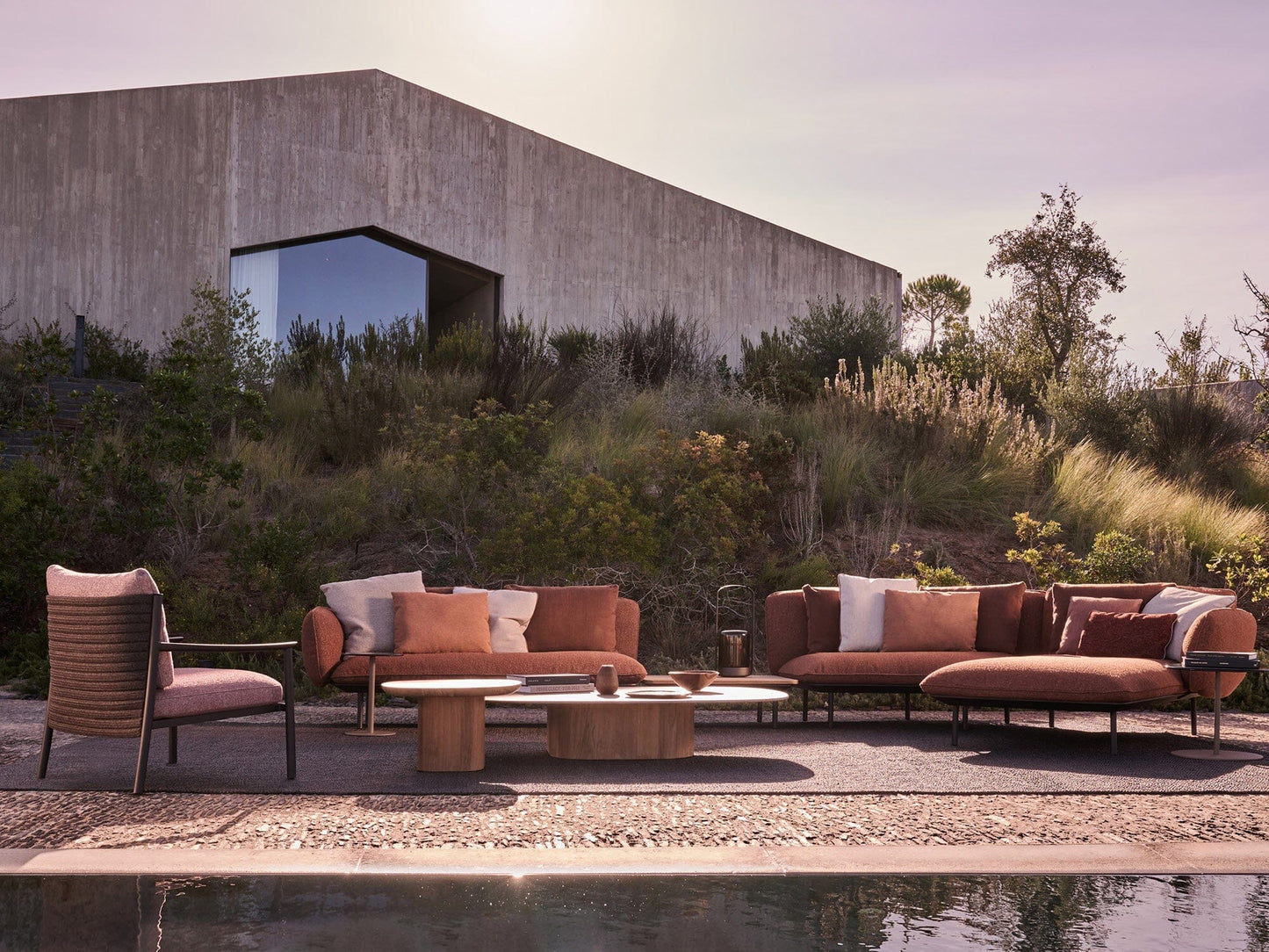 Lucca Lounge Chair Outdoor Furniture Tribu 