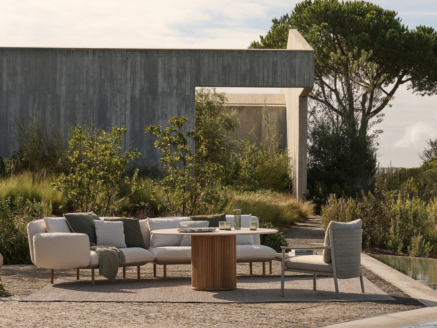 Lucca Lounge Chair Outdoor Furniture Tribu 