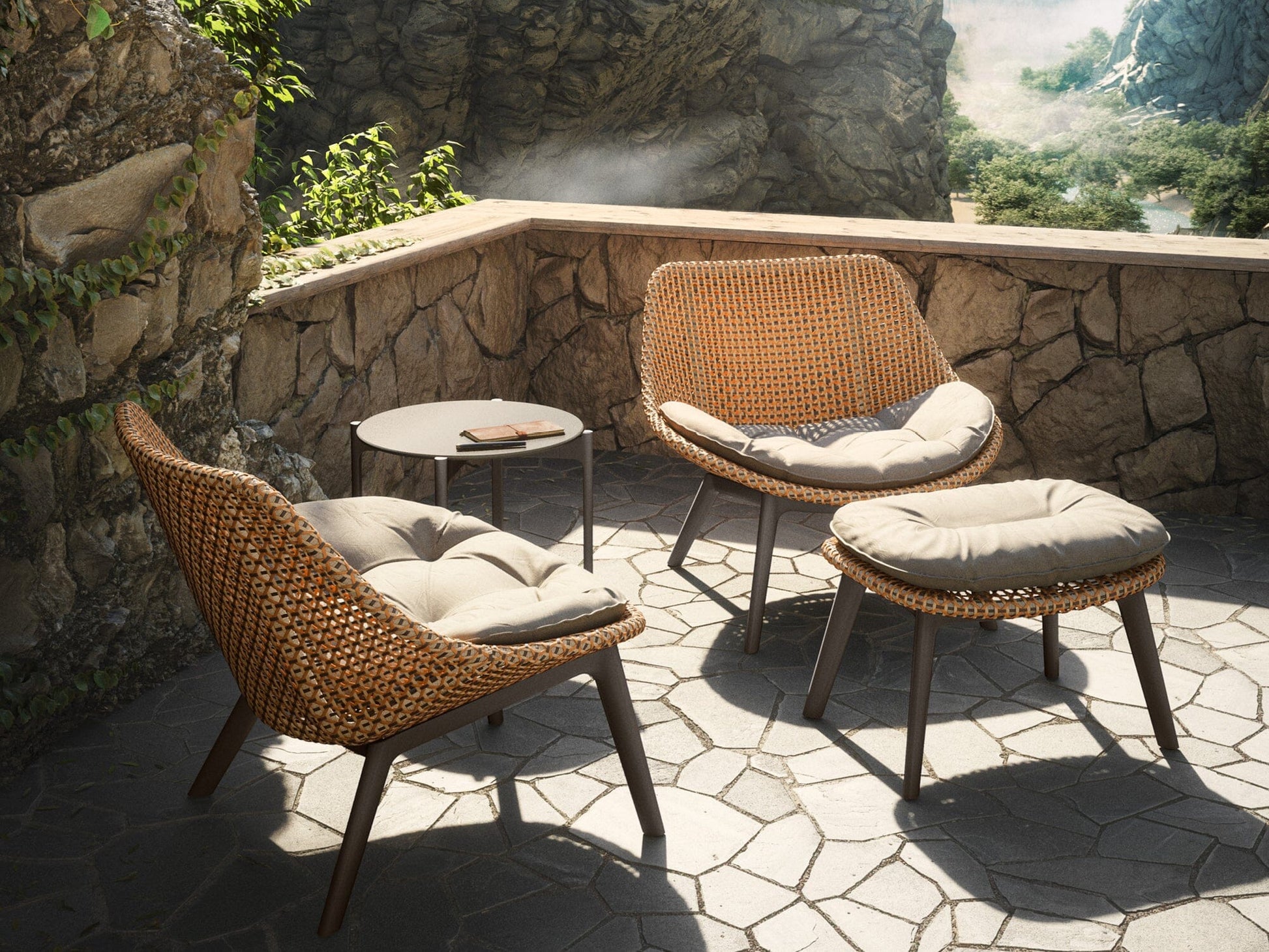 MBRACE ALU Club Chair Outdoor Furniture DEDON 