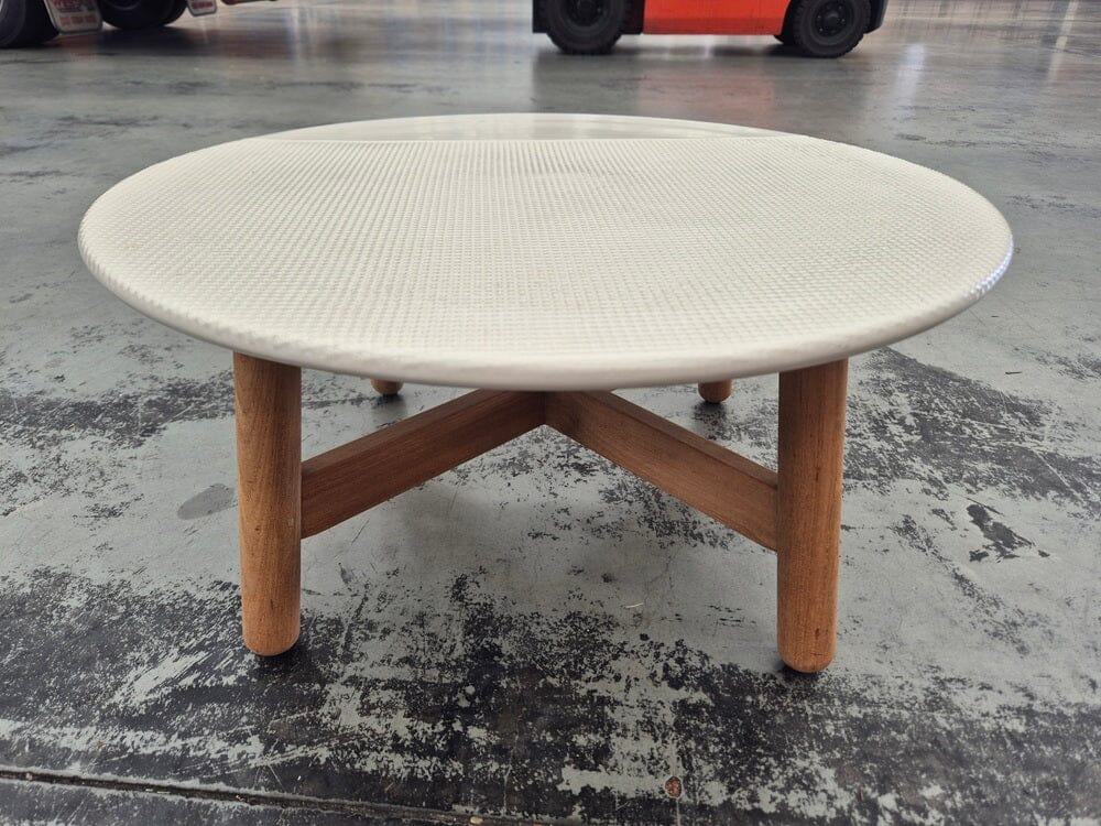 MBRACE Coffee Table 70cm in Chalk Outdoor Furniture DEDON 