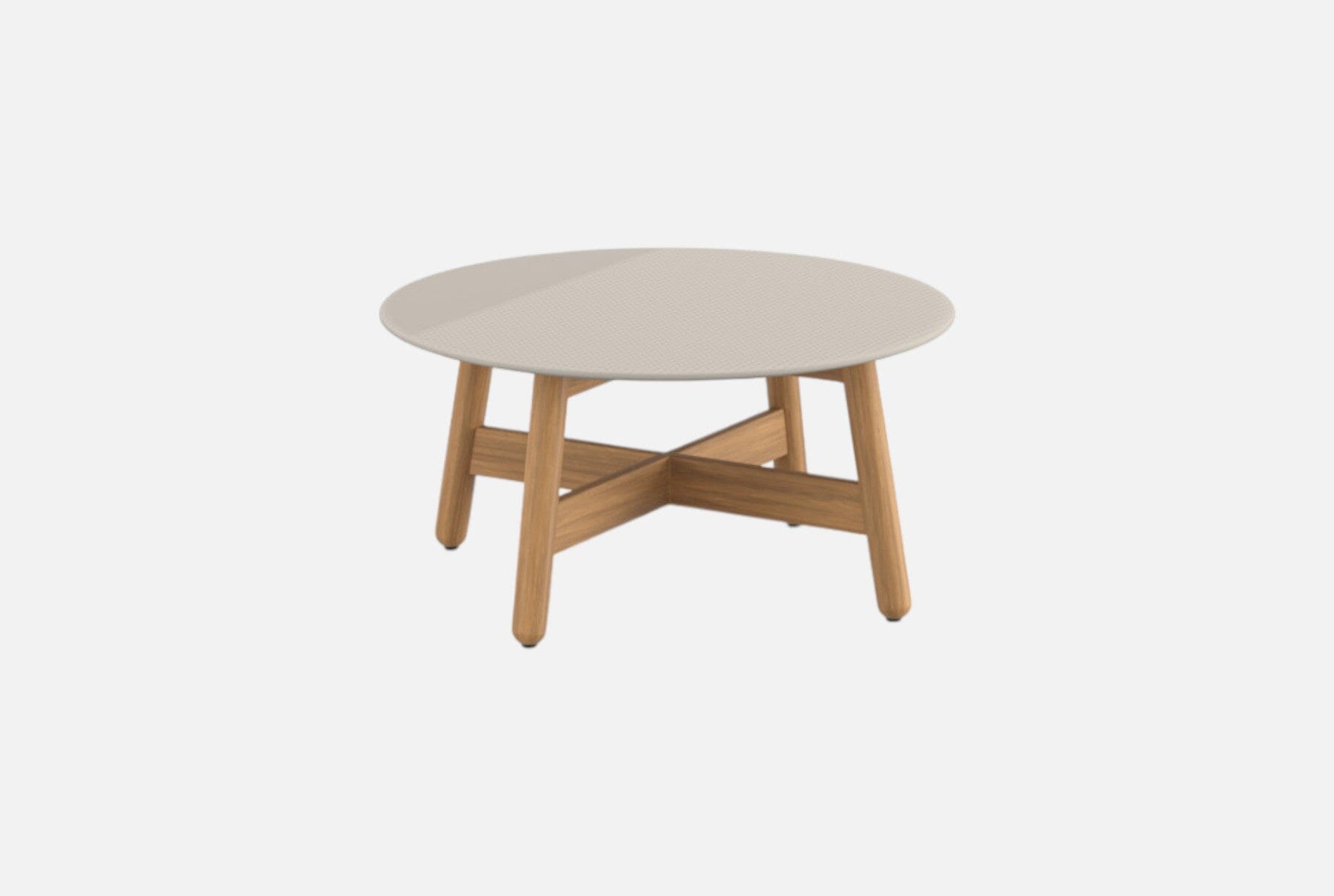 MBRACE Coffee Table 70cm in Chalk Outdoor Furniture DEDON 