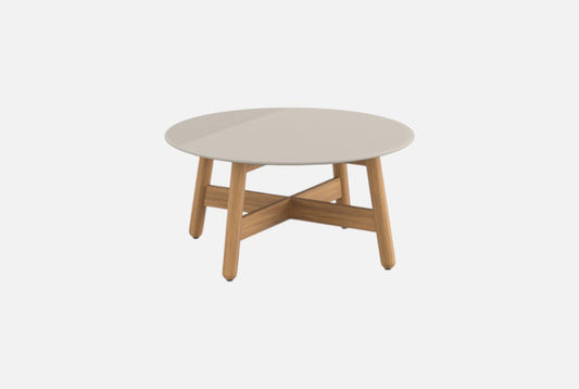 MBRACE Coffee Table 70cm in Chalk Outdoor Furniture DEDON 