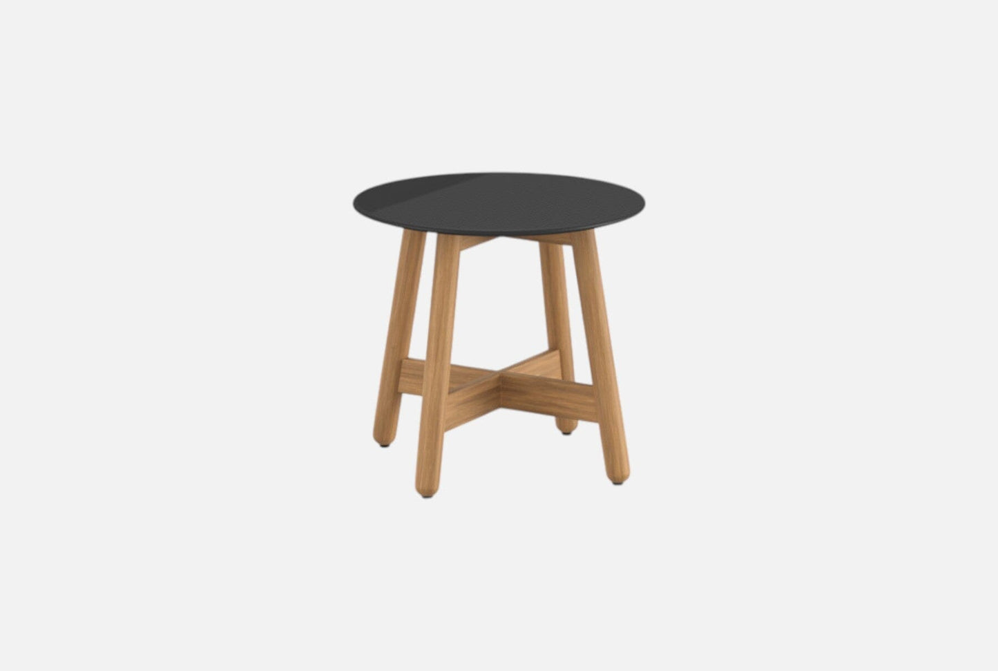 MBRACE Side Table 50cm in Black Outdoor Furniture DEDON 