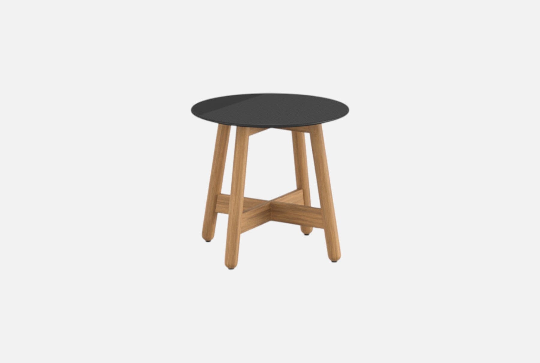 MBRACE Side Table 50cm in Black Outdoor Furniture DEDON 
