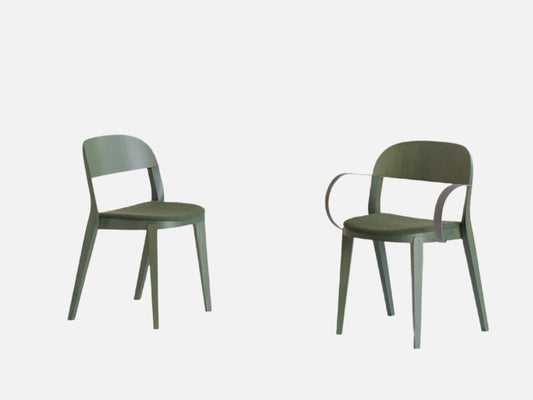 Minima Dining Chair (Padded Seat) Indoor Furniture Potocco