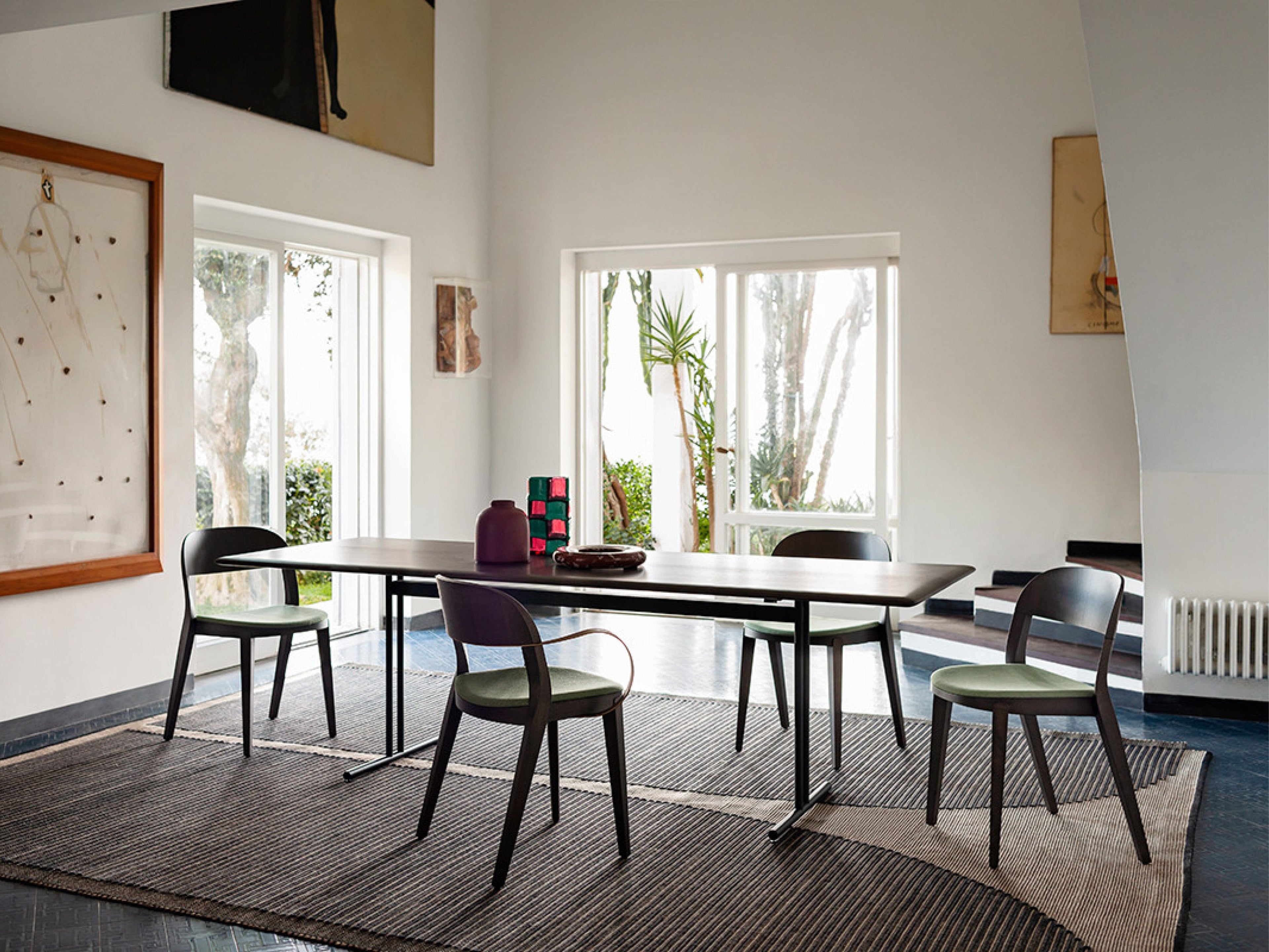 Minima Dining Chair (Padded Seat) Indoor Furniture Potocco 