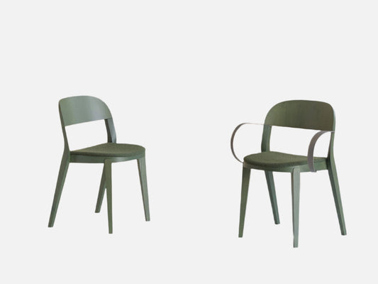 Minima Dining Chair (Padded Seat) Indoor Furniture Potocco 