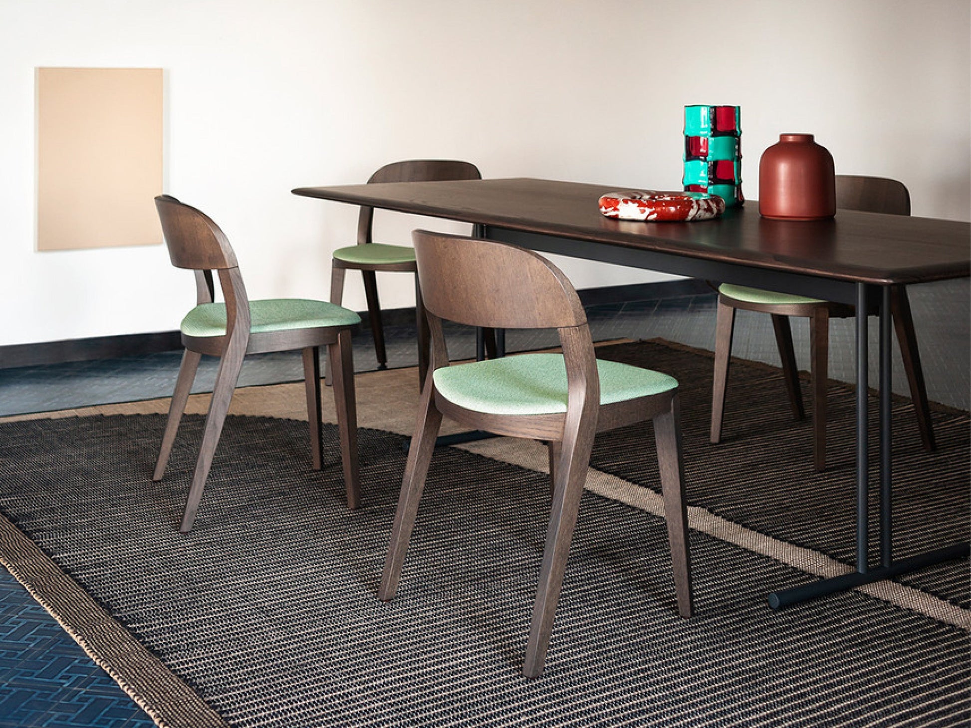 Minima Dining Chair (Padded Seat) Indoor Furniture Potocco 