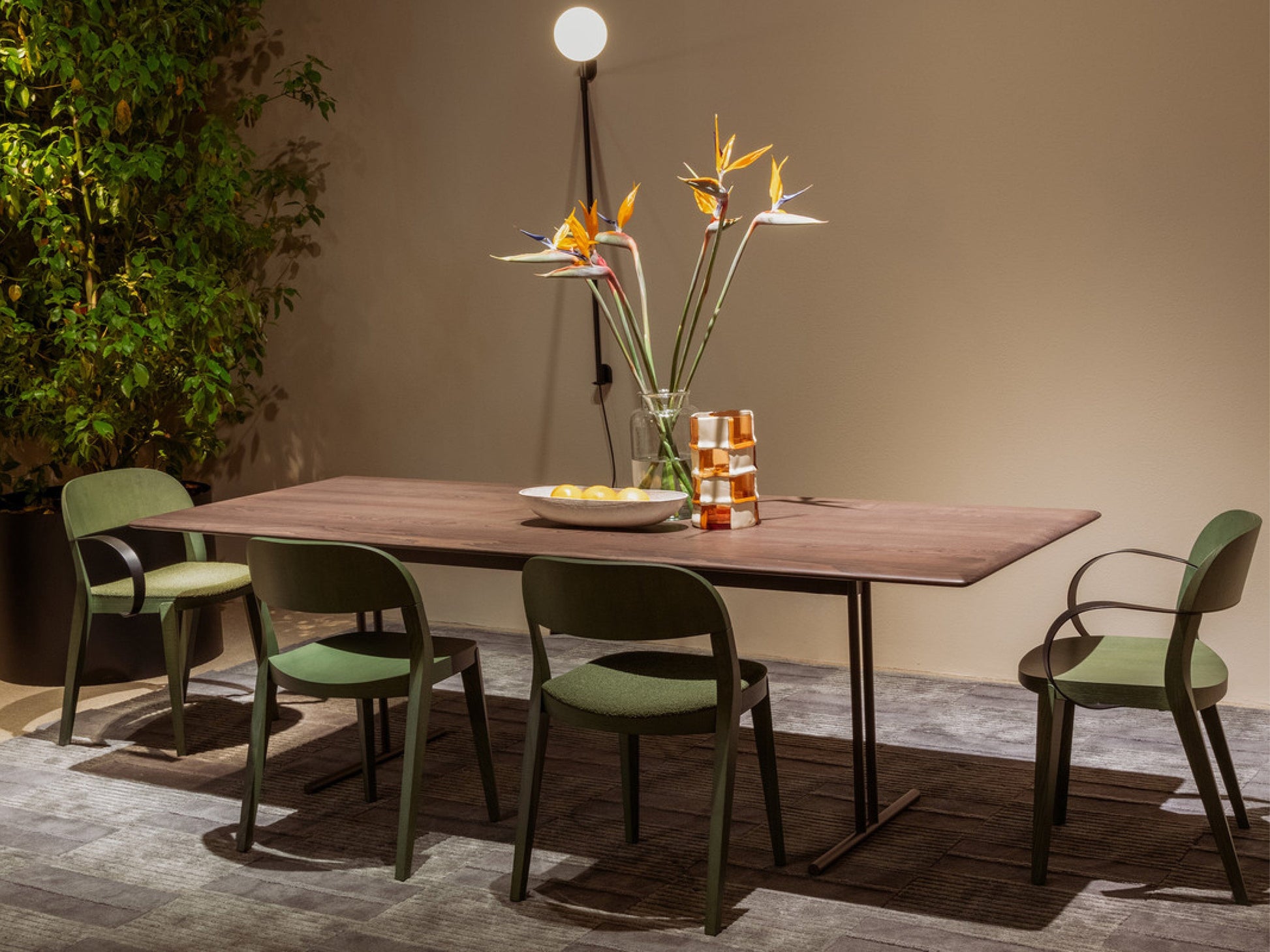 Minima Dining Chair (Timber) Indoor Furniture Potocco 