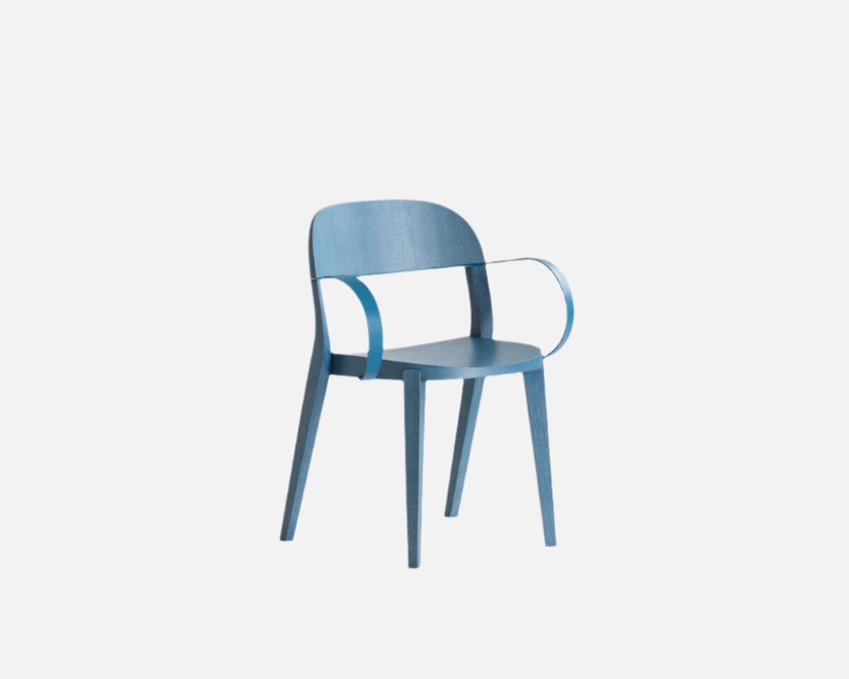 Minima Dining Chair (Timber) Indoor Furniture Potocco 