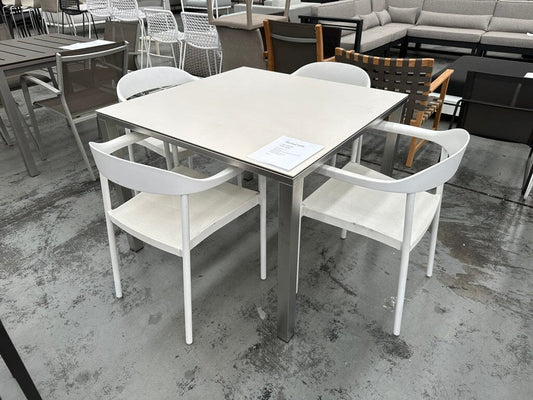Mystral Table 98cm Outdoor Furniture Tribu 