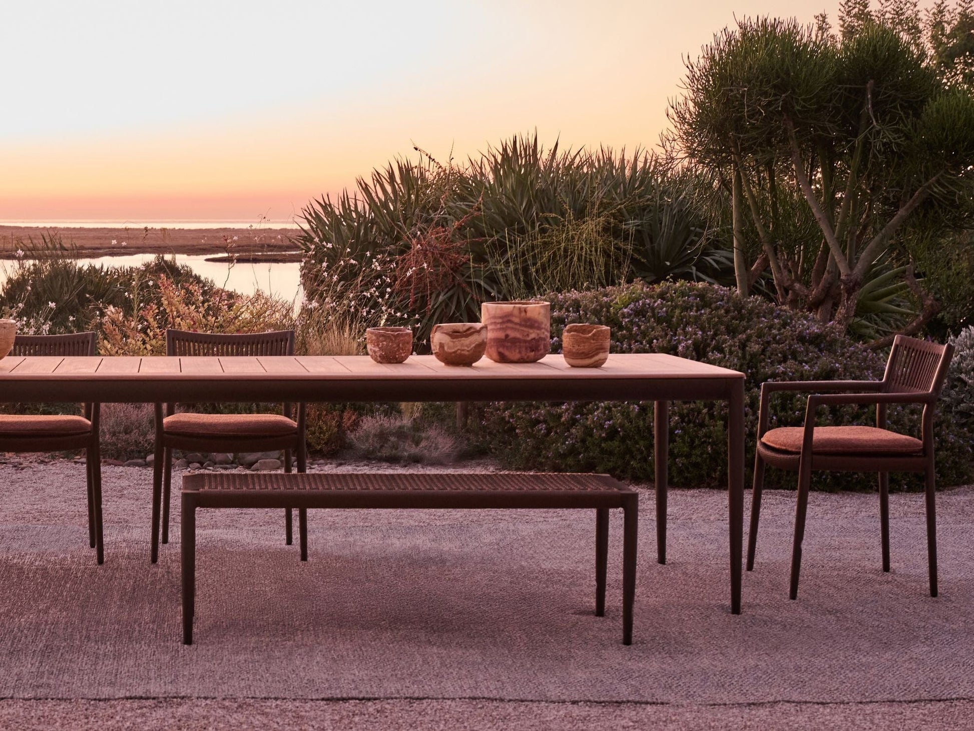 Nagomi Bench Outdoor Furniture Tribu 