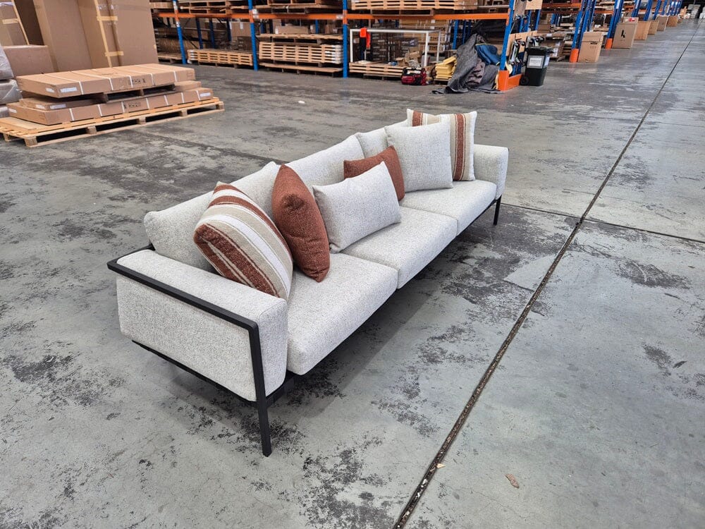 Natal Alu 3-Seater Sofa in Wenge Outdoor Furniture Tribu 