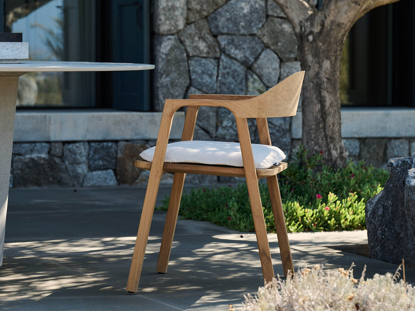 Nomad Dining Chair Outdoor Furniture Tribu 