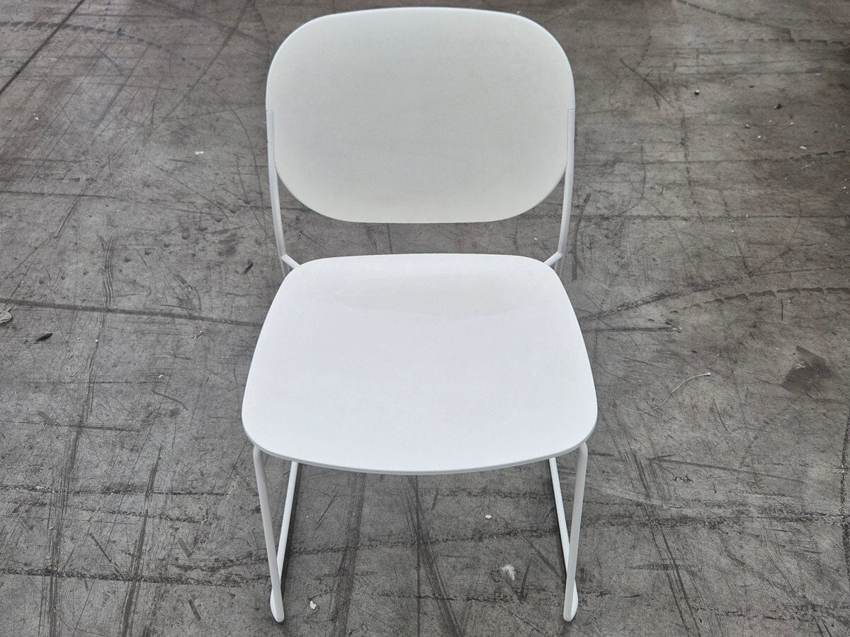 Olo Dining Chairs in White/White (4) Indoor Furniture Lapalma 