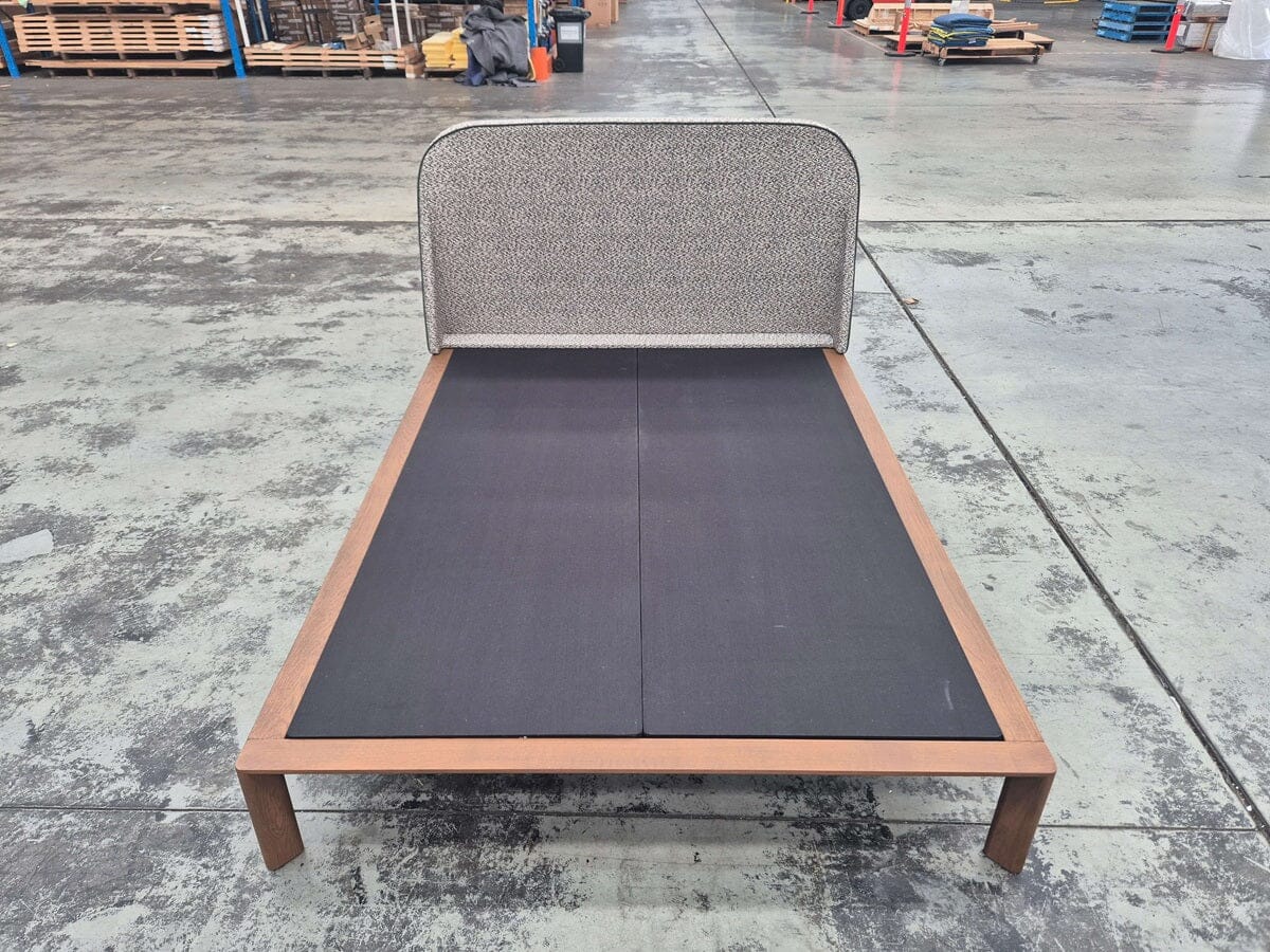 Otway Bed in Epernay Gravel Indoor Furniture Kett 
