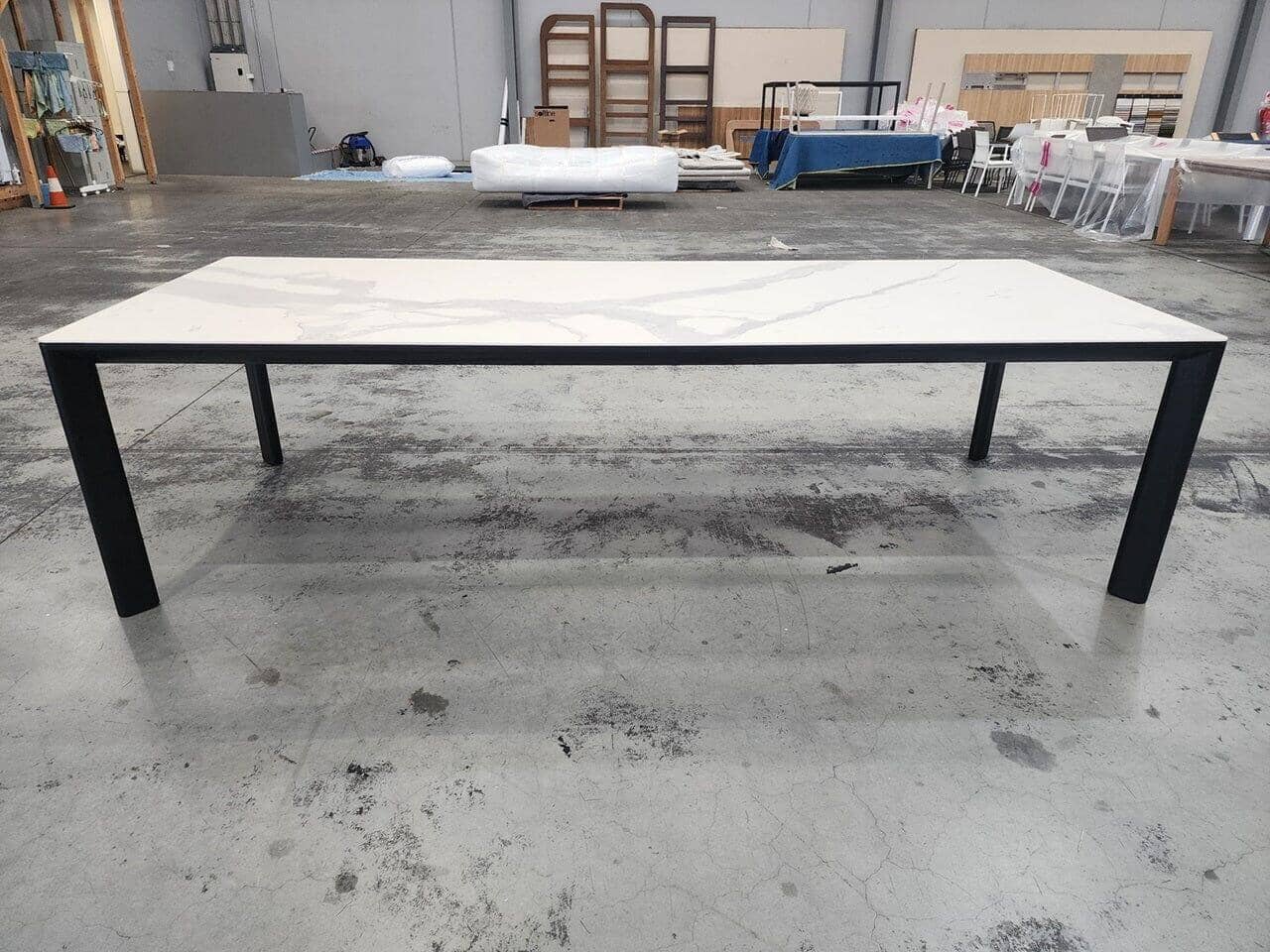 Otway Ceramic Dining Table 280cm Exhibition Indoor Furniture Kett 