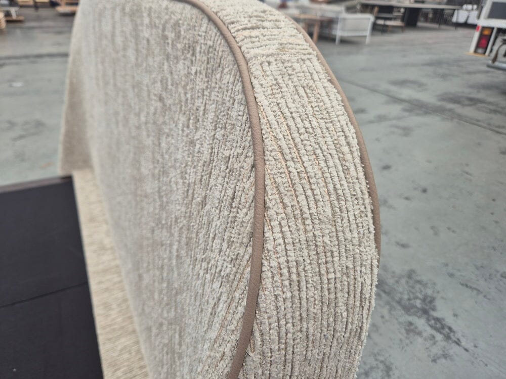 Otway Queen Bed in Mokum Intaglio Jute Indoor Furniture Kett 