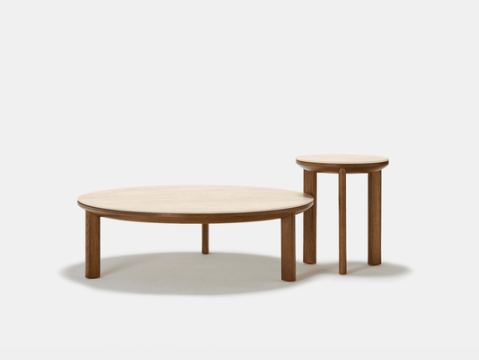 Otway Round Coffee Tables Porcelain Indoor Furniture Kett 