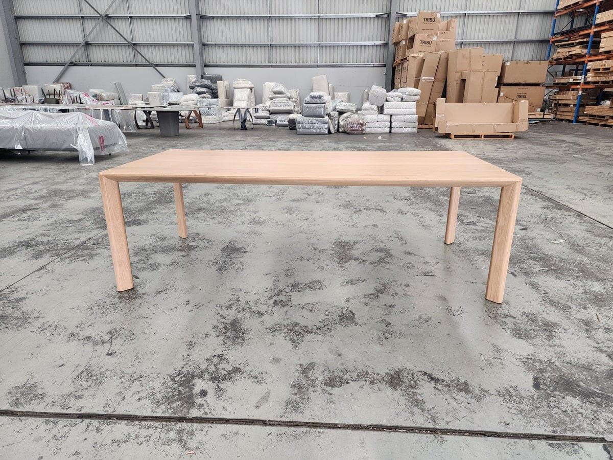 Otway Timber Dining Table 240cm Natural - Indoor Furniture