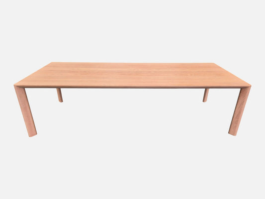 Otway Timber Dining Table 280cm in Natural Oak Indoor Furniture Kett 