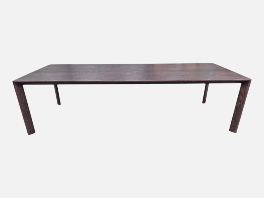 Otway Timber Dining Table 280cm Smoked Oak Indoor Furniture Kett 
