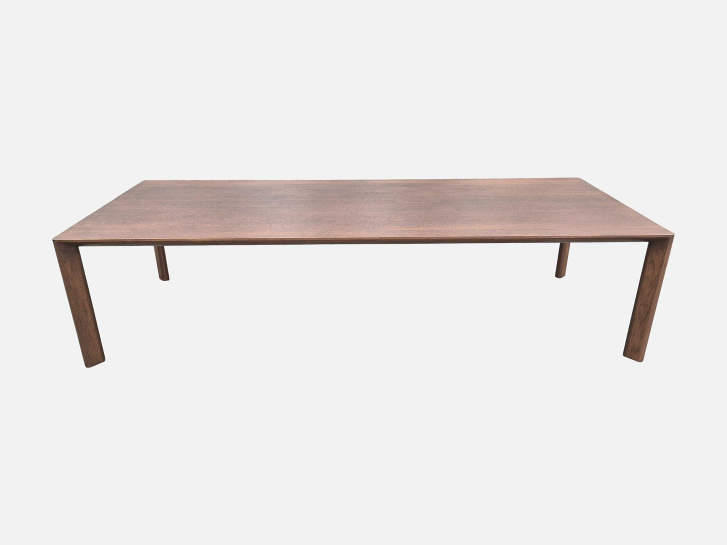 Otway Timber Dining Table 300cm in Light Walnut Indoor Furniture Kett 