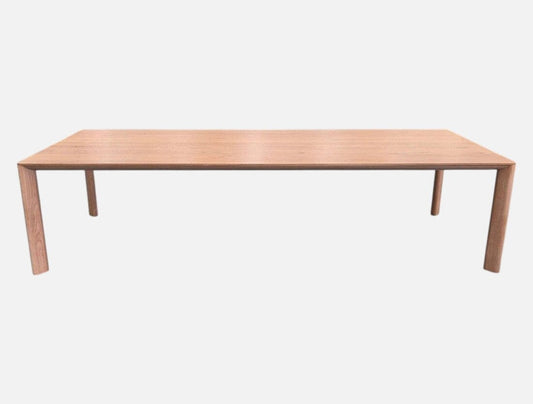 Otway Timber Dining Table 300cm in Natural Oak Indoor Furniture Kett 
