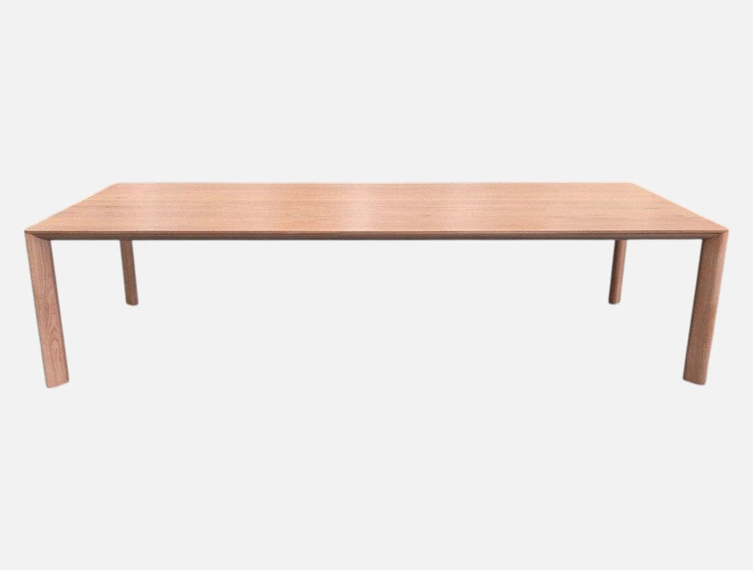 Otway Timber Dining Table 300cm in Natural Oak Indoor Furniture Kett 