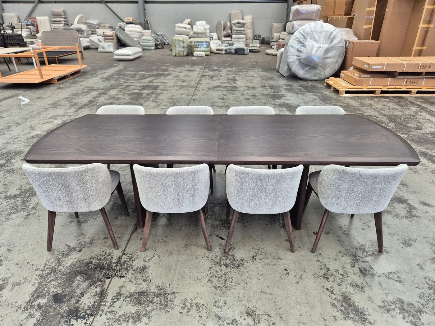 Portland Dining Table & Johanna Chairs Indoor Furniture Kett 