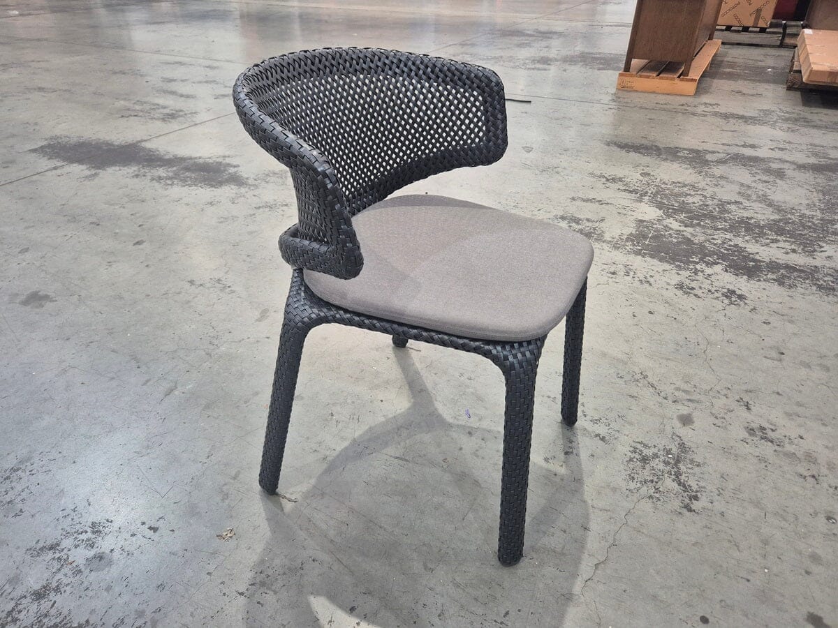 SEASHELL Armchairs in Carbon (3) Outdoor Furniture DEDON 