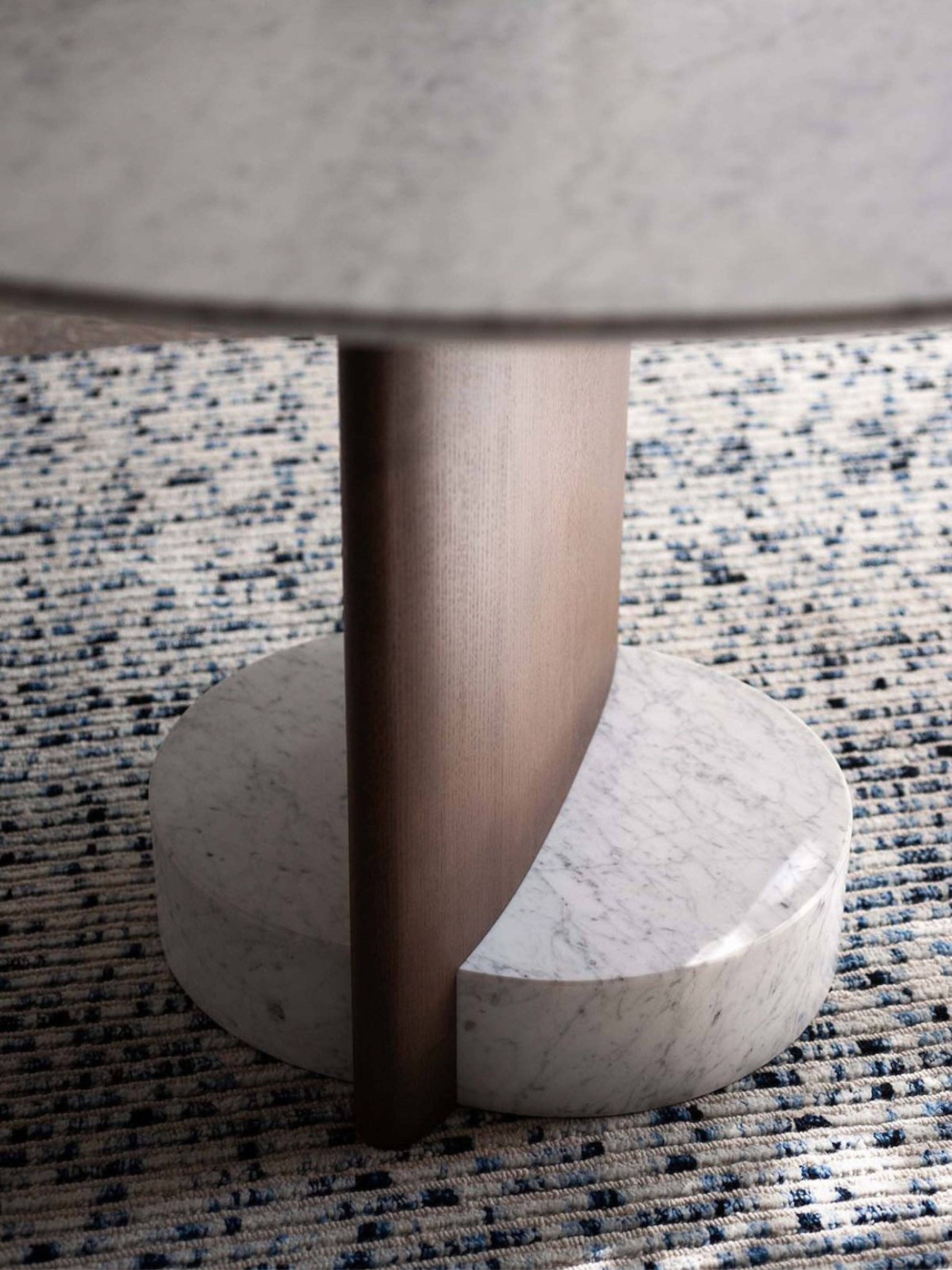 Syn Round Dining Table Indoor Furniture Potocco 